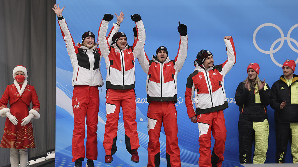 Team-Rodler Olympia