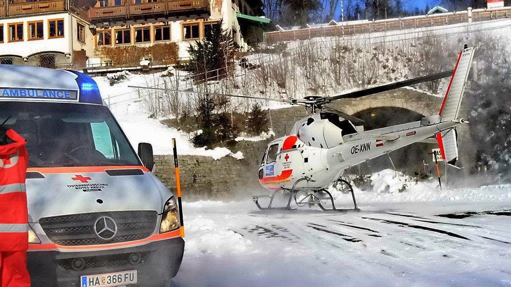 Heli "Martin 10" im Einsatz