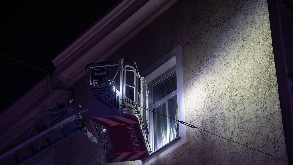 Keller-Brand in der Elisabethstraße