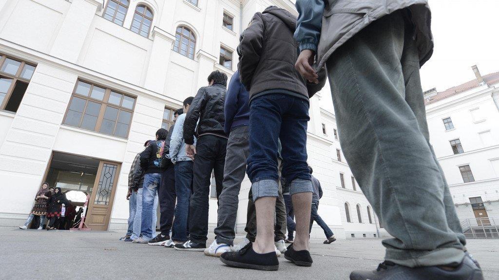 Erstaufnahmelager Traiskirchen: Eindrücke