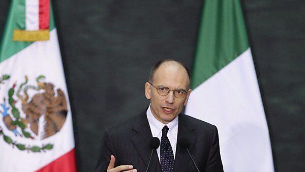 Italiens Premier Letta in Mexiko