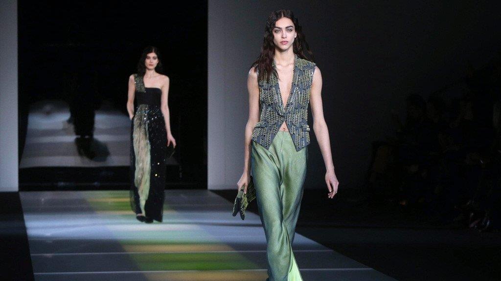 Mailänder Modewoche: Giorgio Armani