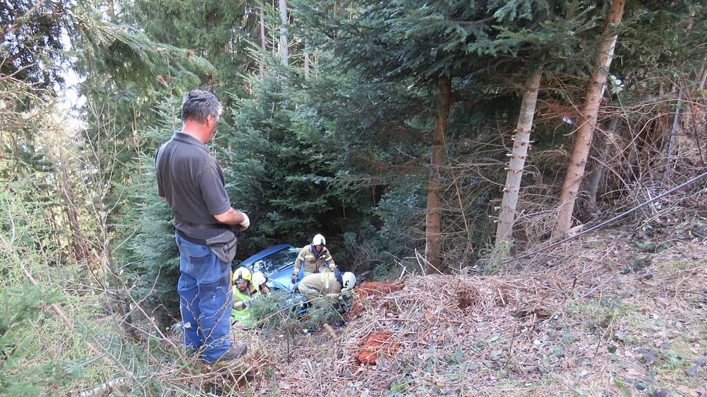 Auto-Absturz in Pfarrwerfen