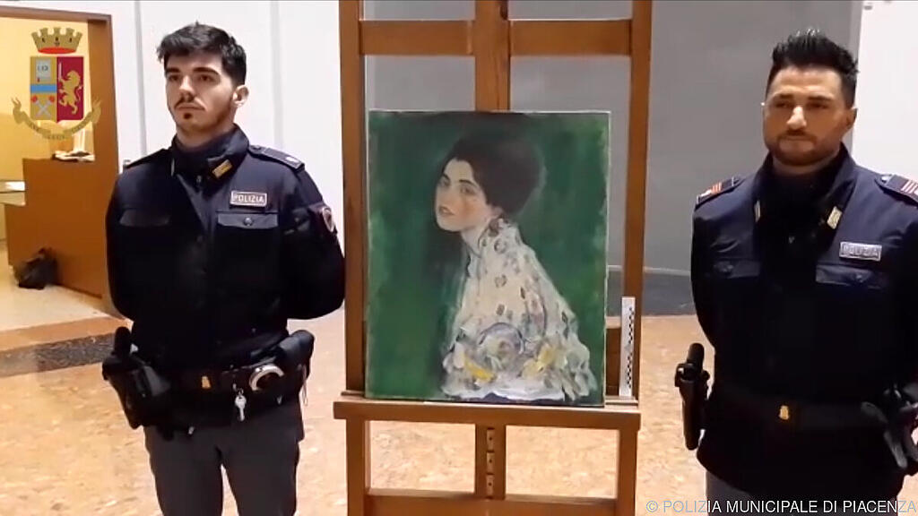 Das "Bildnis einer Frau" war 1997 gestohlen worden
