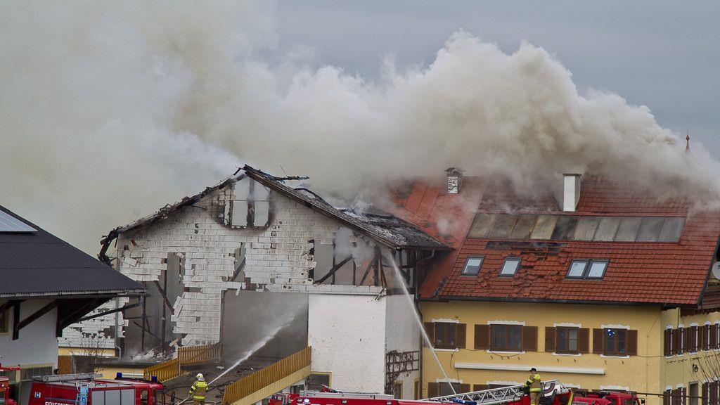 Großbrand in Seekirchen