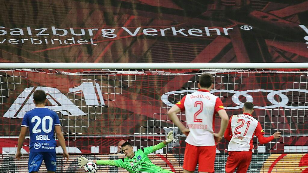 Bundesliga: Red Bull Salzburg gegen Blau-Weiß Linz