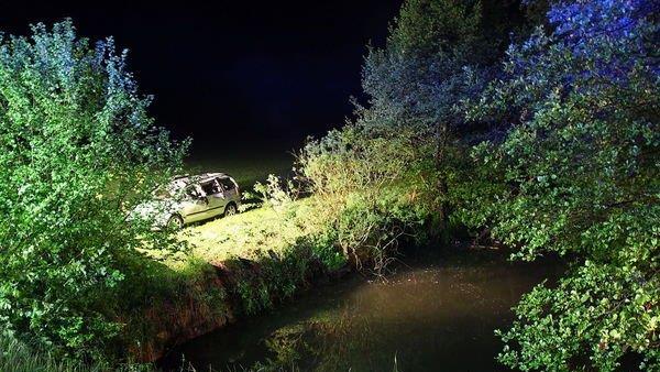 Bilder der Unfallstelle in Nußdorf
