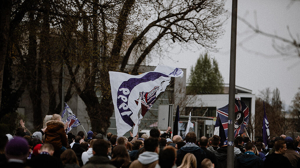 Fanmarsch Austria Salzburg