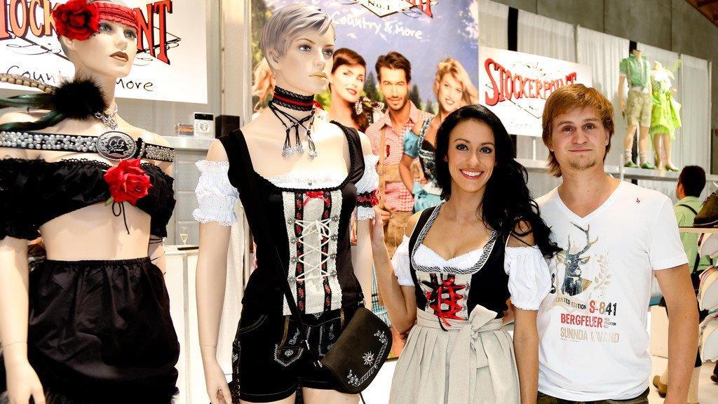 Bachelor-Kandidatin in Tracht