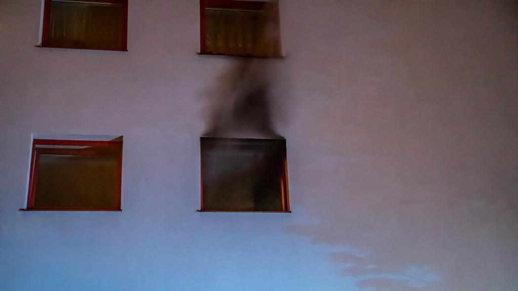 Küchenbrand in Lehen