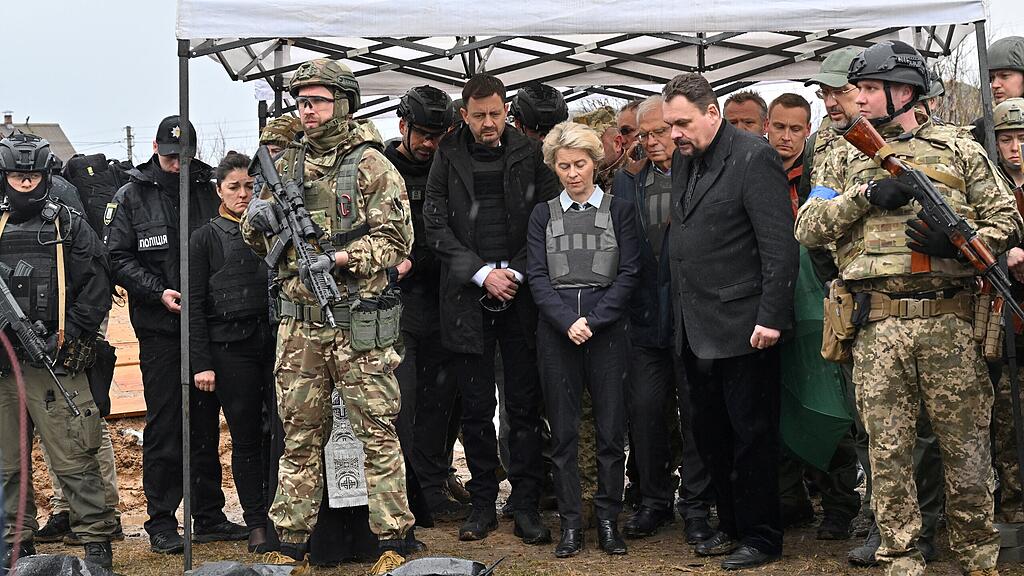Von der leyen Butscha