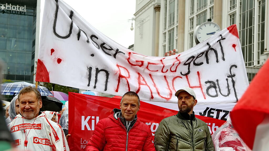 ÖGB-Anti-Teuerungs-Demo Salzburg