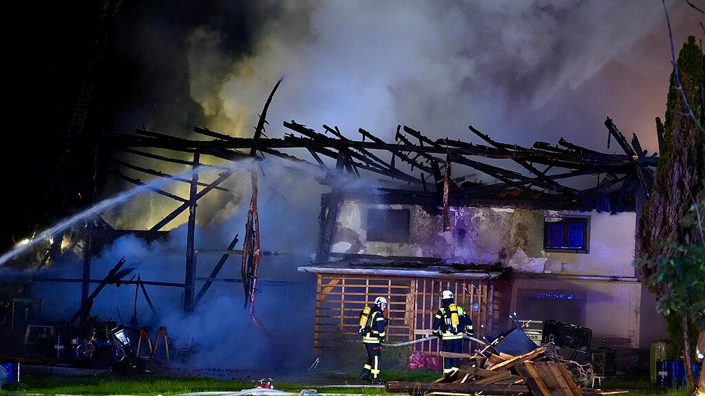 Brand in Göming