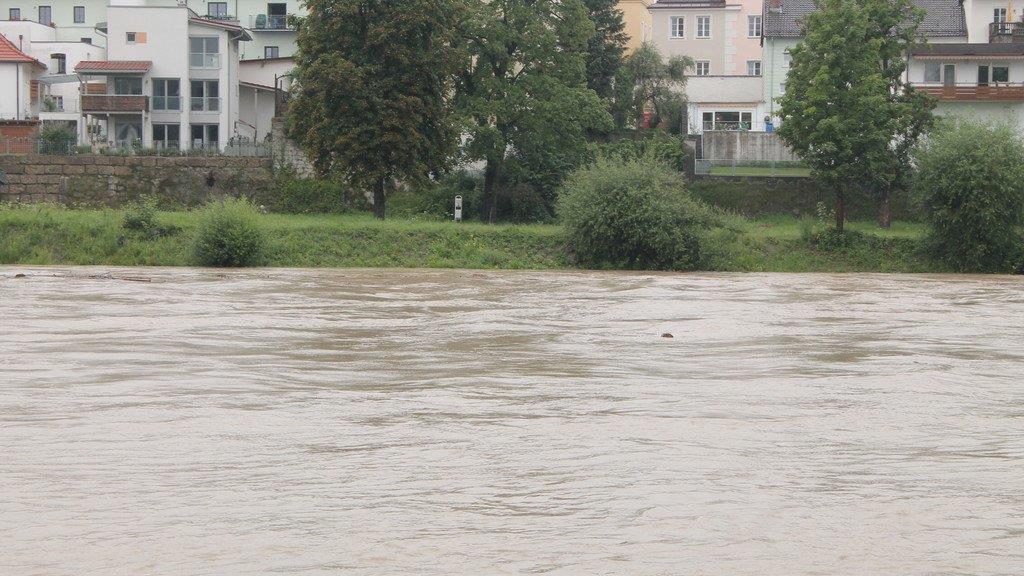 Hochwasser in Oberndorf