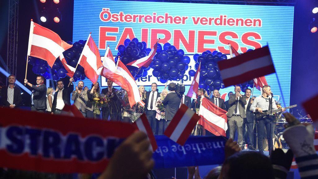 Wahlfeier FPÖ 2017