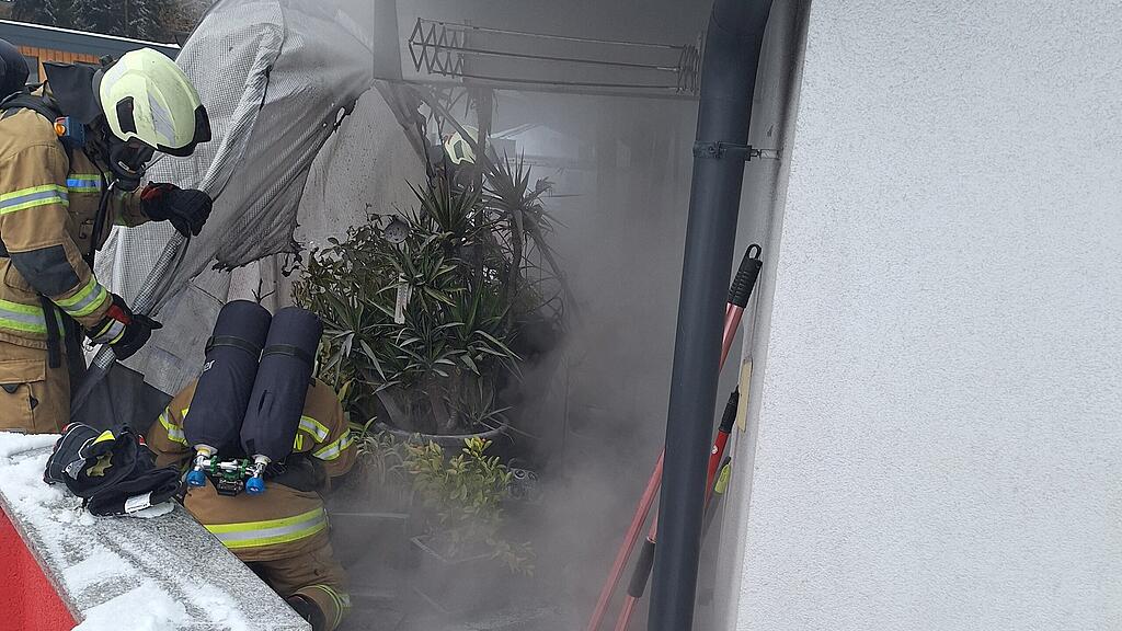 Balkonbrand in Pfarrwerfen