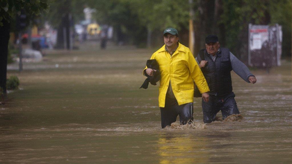Unwetter am Balkan