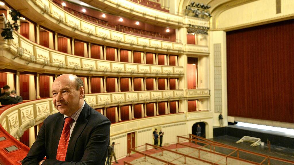 Vorbereitungen zum Wiener Opernball