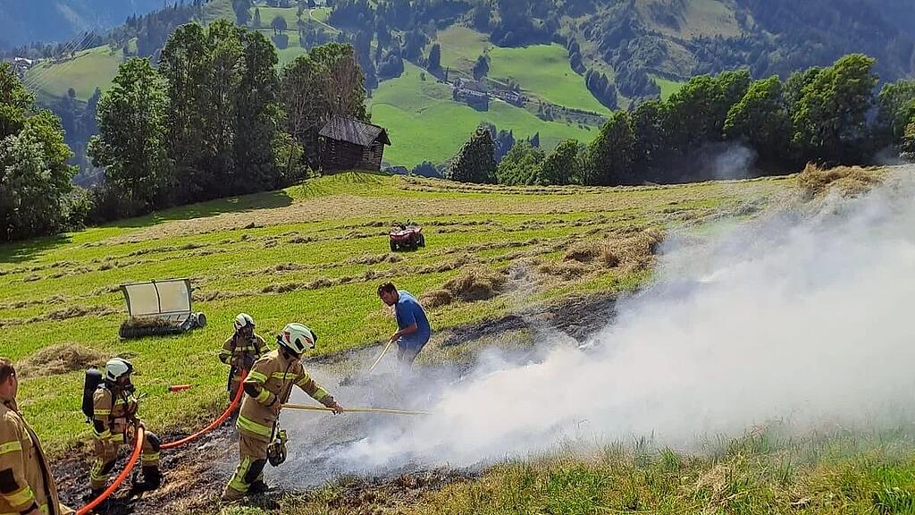 Fahrzeugbrand in Wagrain
