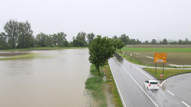 Hochwasser in Tittmoning