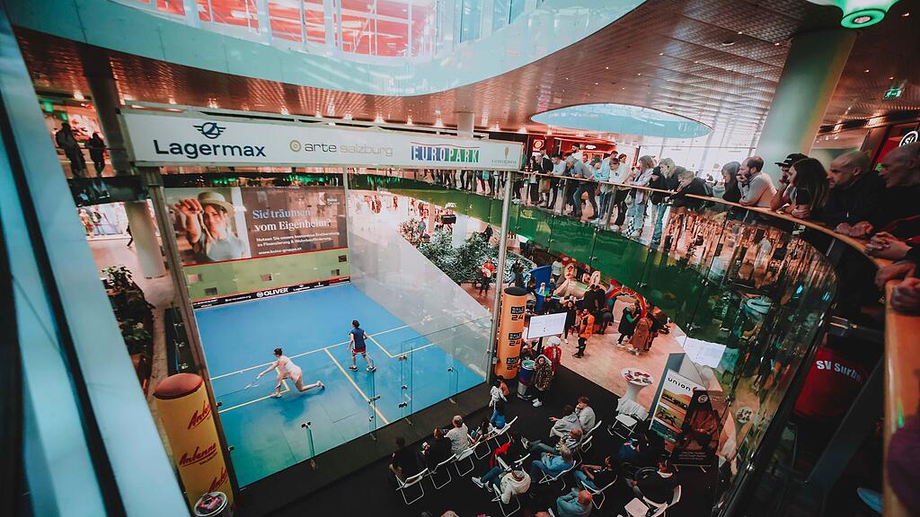 Squash im Europark