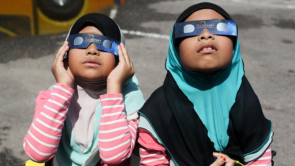 Sonnenfinsternis, Asien
