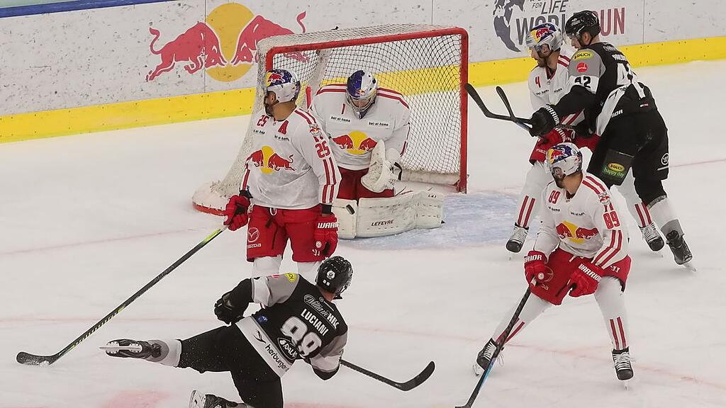 Eishockey-Playoffs: Salzburg vs. Dornbirn, Spiel 3