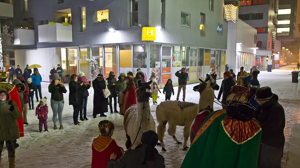 Sternsinger in Lehen