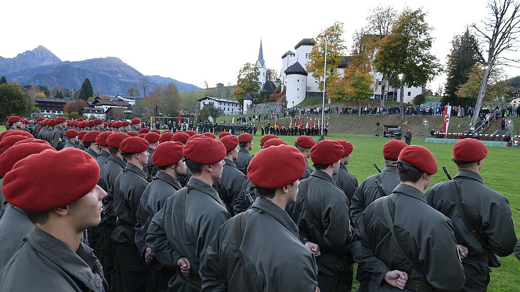 Angelobung in Goldegg