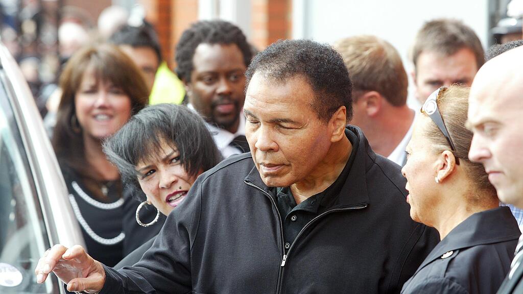 Ein gezeichneter Ali im Jahr 2009.