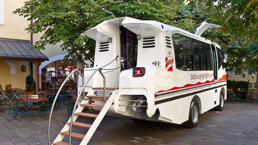 Vorstellung Amphibien-Bus Salzburg