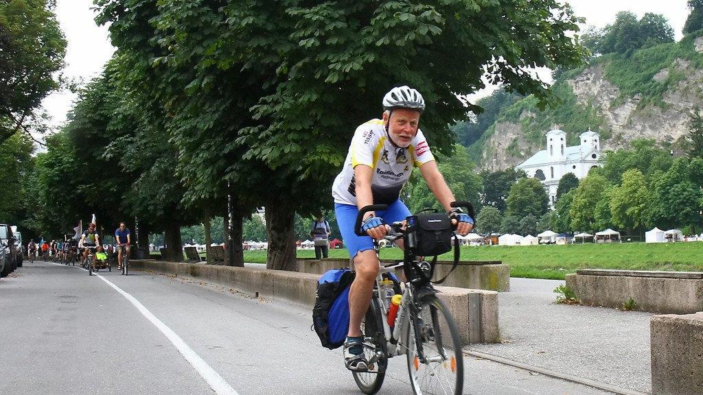 Friedensfahrer in Salzburg