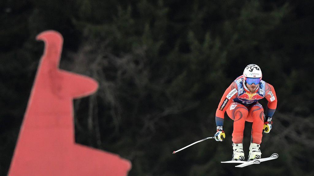 Abfahrtstraining in Kitzbühel