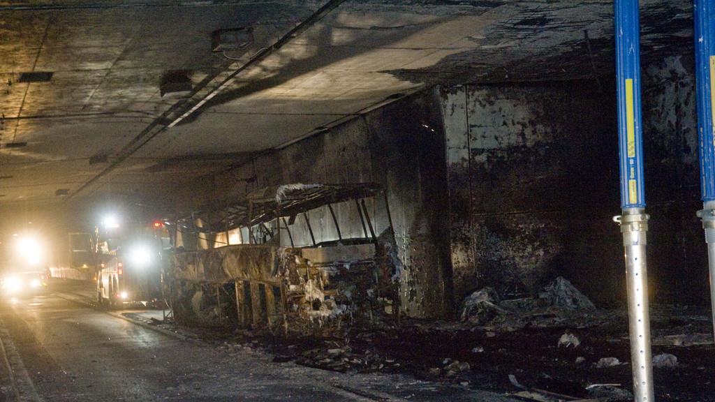 Fahrzeugbrand in Gleinalmtunnel