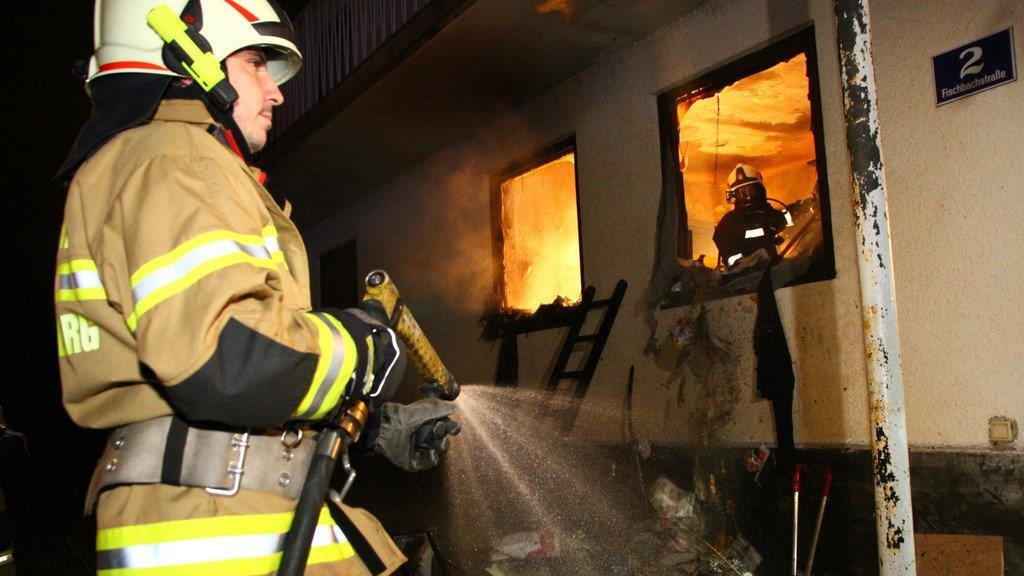 Bilder der Löscharbeiten