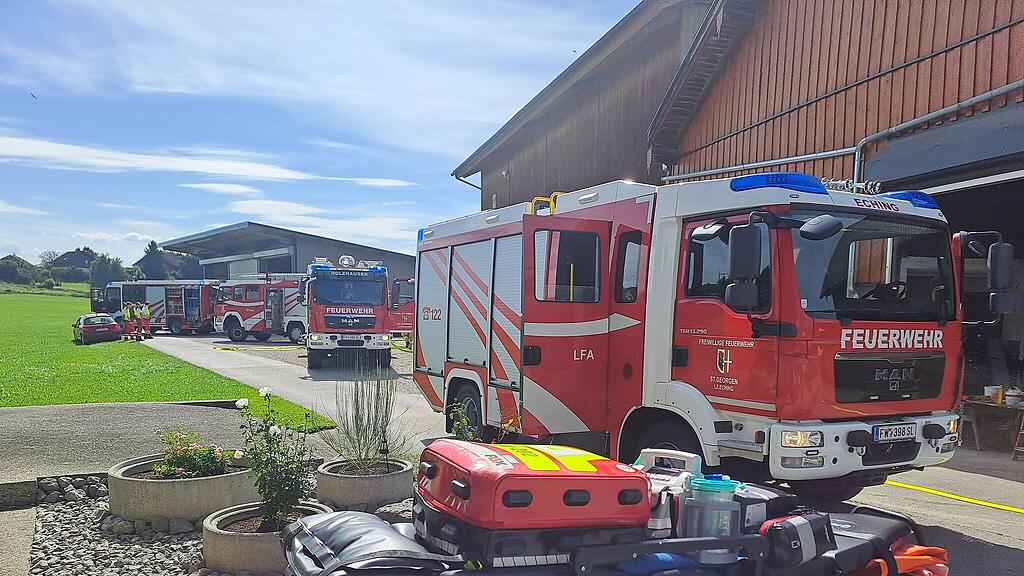 Hoftrac-Brand St. Georgen