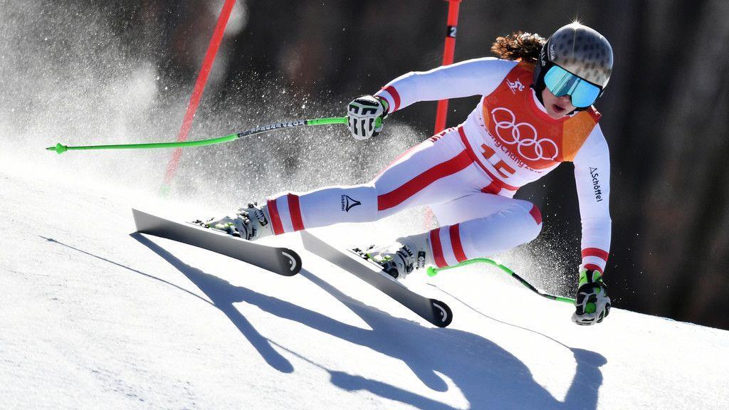 Olympia: Anna Veith holt Super-G-Silber