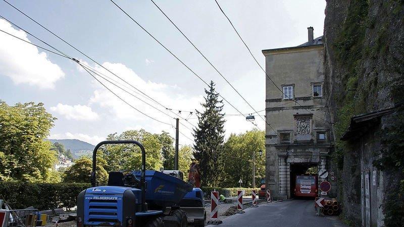 Baustelle Müllner Hauptstraße