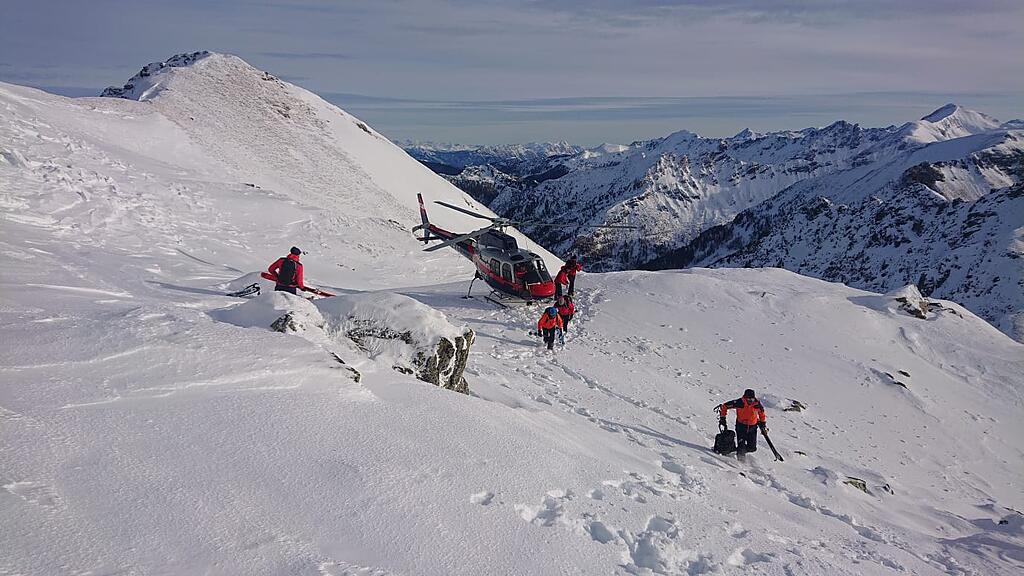 Lawinenabgang, Obertauern, Bergrettung