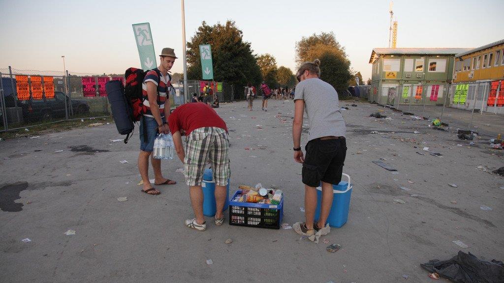 Frequency 2012: Stimmung am Campingplatz