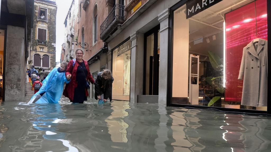 Hochwasser in Venedig