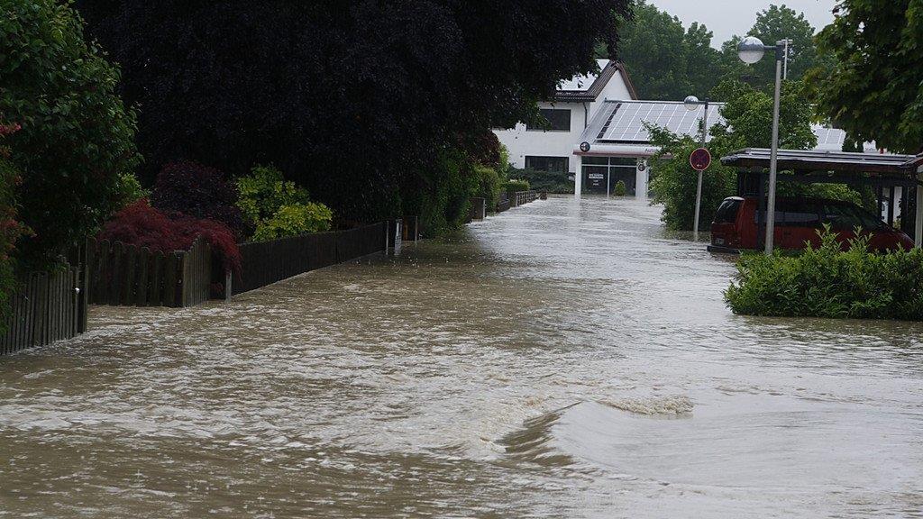 Hochwasser in Freilassing, II