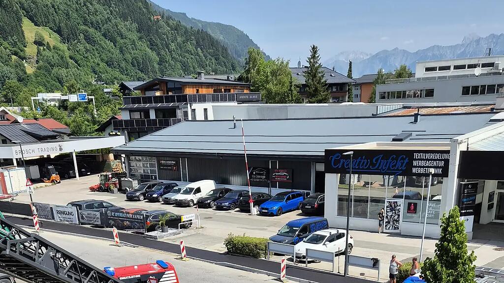 FF Zell am See bekämpft Brand auf Terrasse