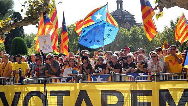 Viele Katalanen wollen weg von Spanien