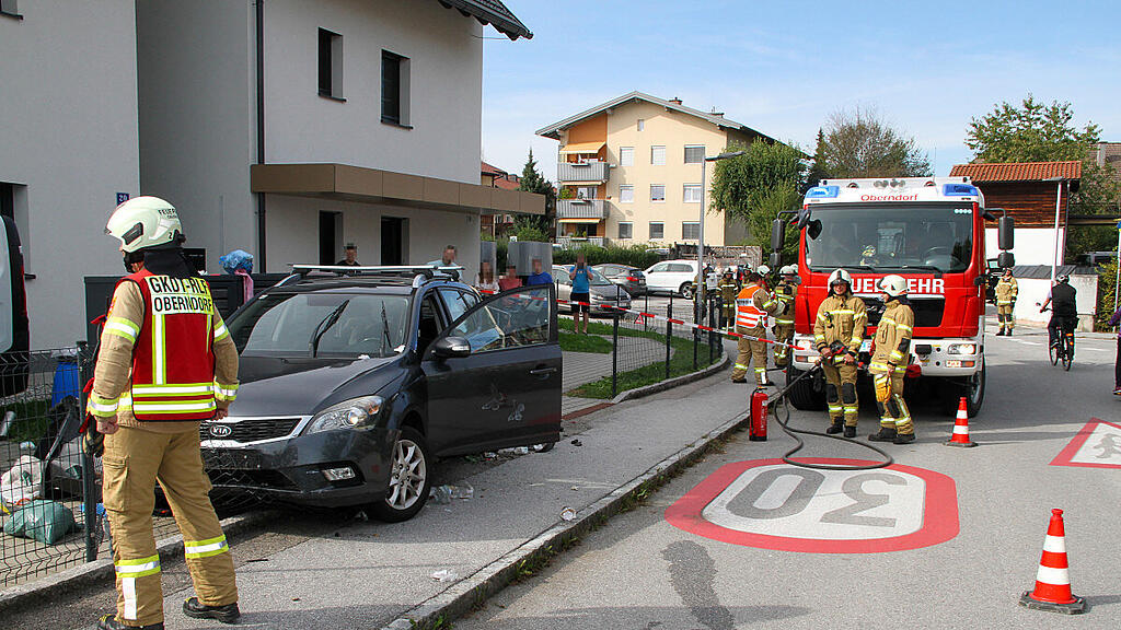 Verkehrsunfall in Oberndorf