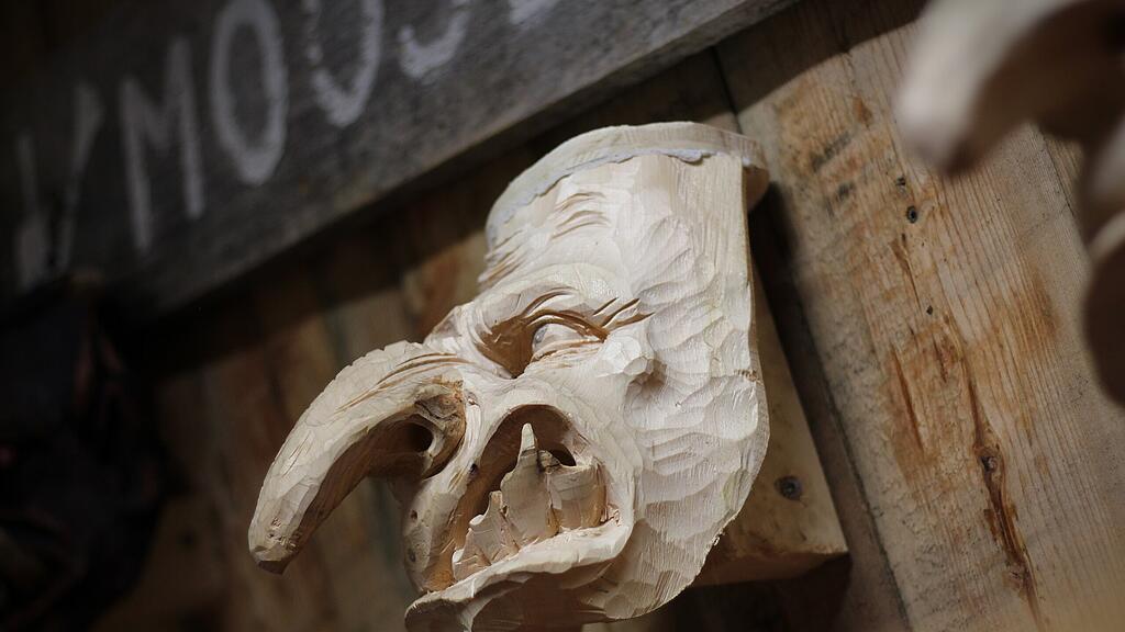 Krampus - Loavn- Ausstellung Brennhof