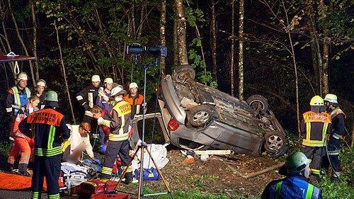Schwerer Unfall bei Antoniberg-Tunnel