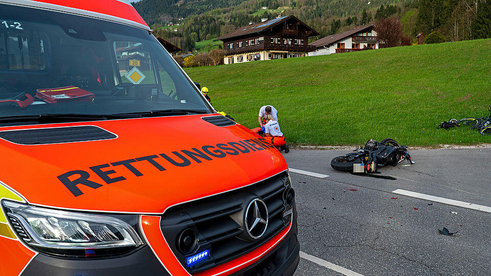 Motorradunfall B20