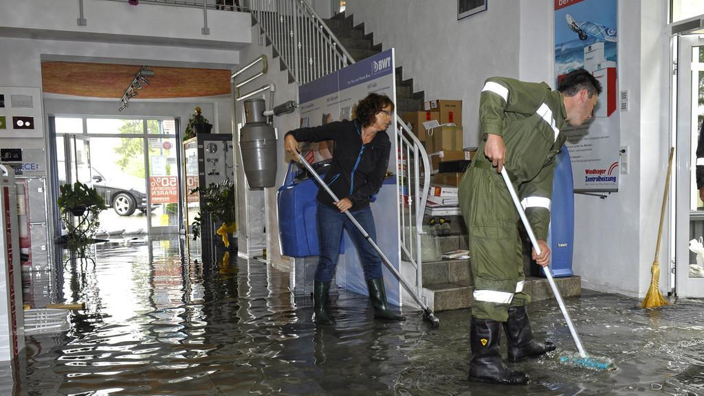 "Land unter" in OÖ
