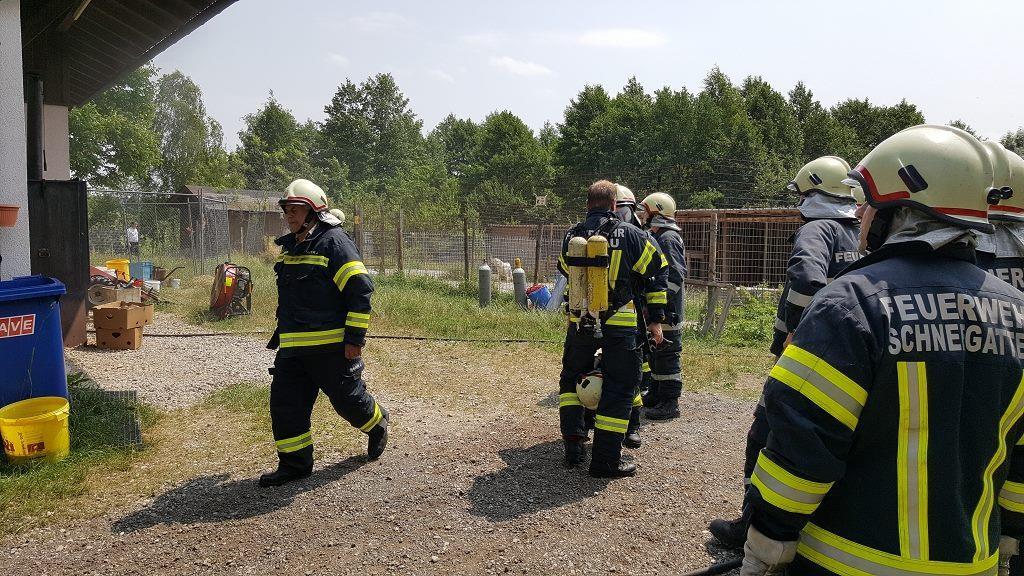 Brand in Lengau Juni 2017
